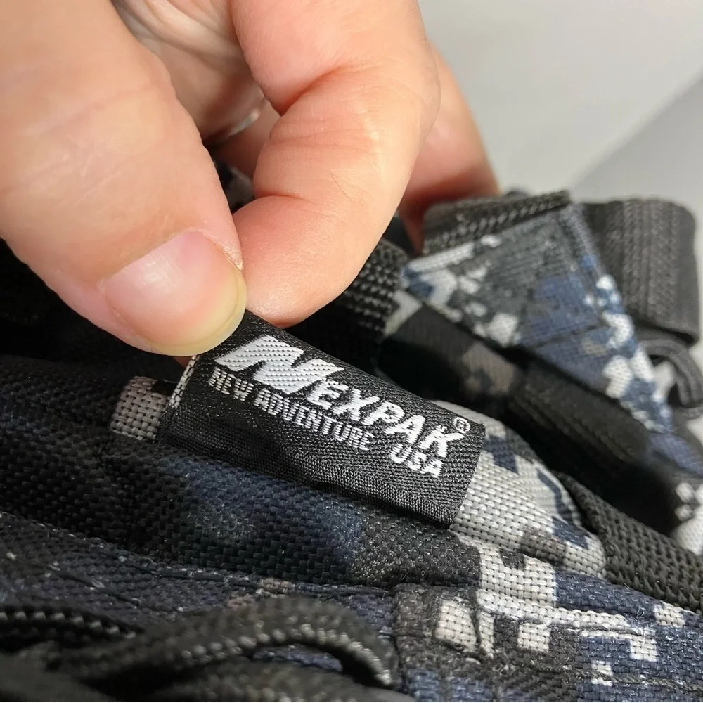 Nexpak tactical day pack‎ black & blue camouflage small/medium size